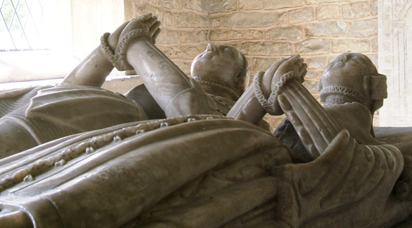 The tomb of William Willington and his first wife, Anne © Hilary L Turner